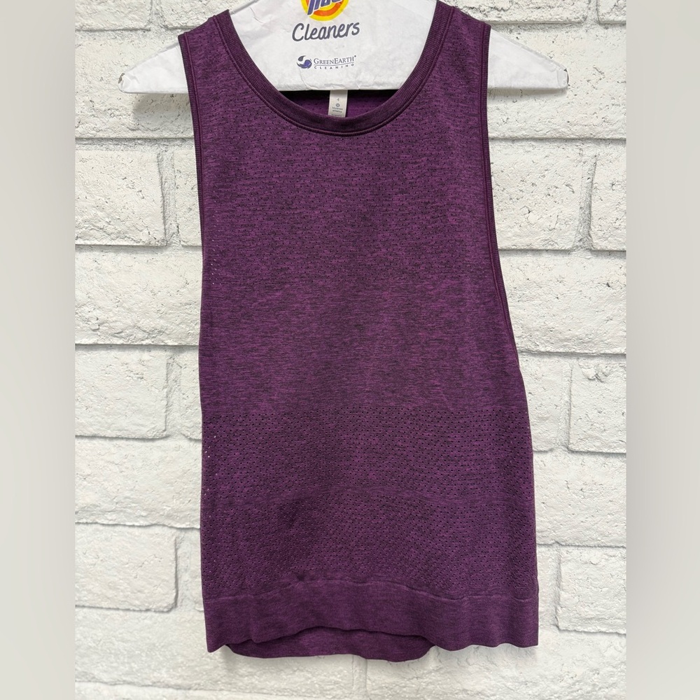 Lululemon purple muscle tank top